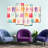 " Tooth Abstract " 4 - Pieces-762896713