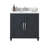 Briana 36 " W Freestanding Standard Single Vanity Bathroom Vanity With Stone Top-1257128643