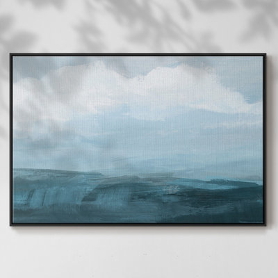 Azure Rising II, reproduction d'art sur toile