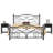 Auxter Steel Piece Bedroom Set-916490471-916490472