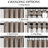 Linen Blackout Curtains, Pinch Pleat Back Tab Full Blackout Drapes Farmhouse Boho Curtains for Window,(Set of 2,With Hooks and Rings)-1784231618-1784231631