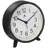 Table Clock Round Plastic Tabletop Clock with Alarm Function 5.75 Inches-22083954