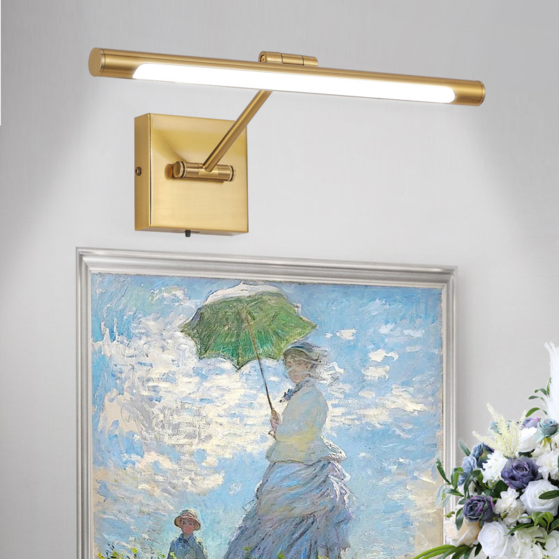 Lampe à DEL 1 lumière à intensité variable réglable 3000K / 4000K / 5000K, 640 lumens, H 4,33 po x l 16 po x P 9,06 po
