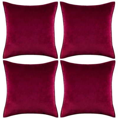  Velvet Throw Pillow