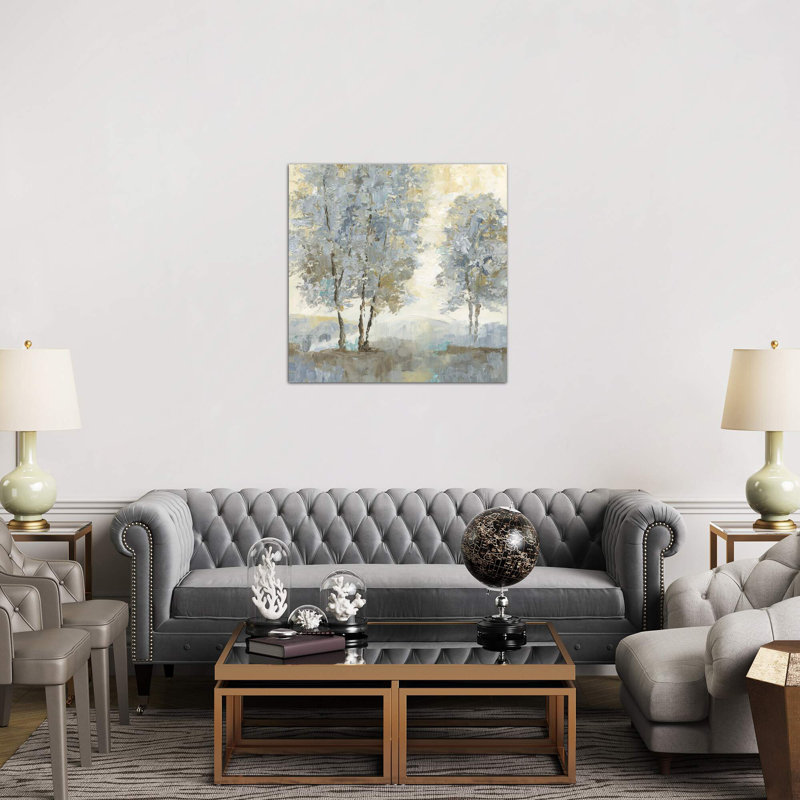 Soft Sentinel II - Wrapped Canvas Painting, 93.98 cm H x 93.98 cm W x 3.175 cm D