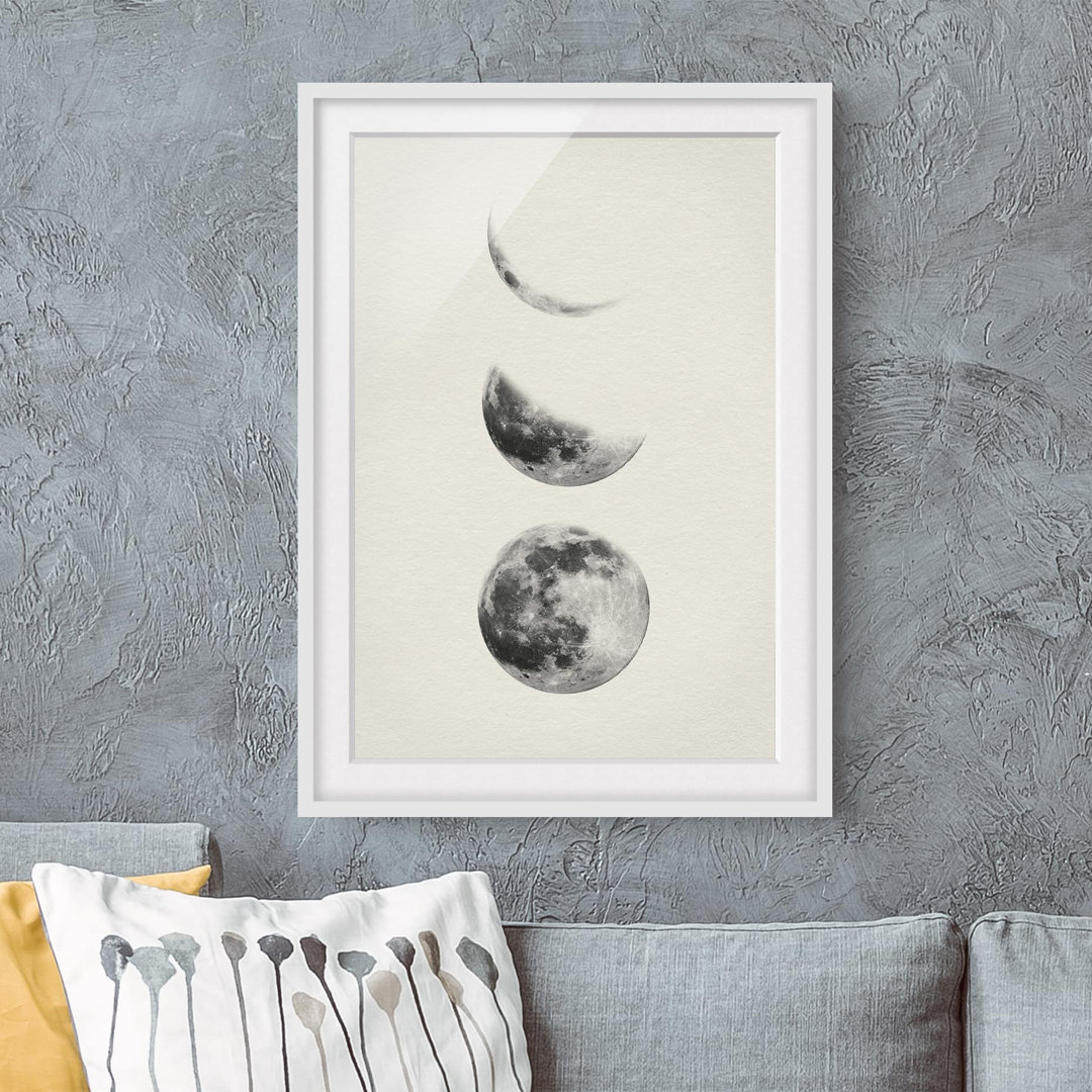 Gerahmtes Poster Three Moons