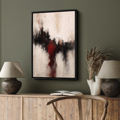 Art mural encadré, rétro, antique et classique pour chambre à coucher - 16 po x 24 po