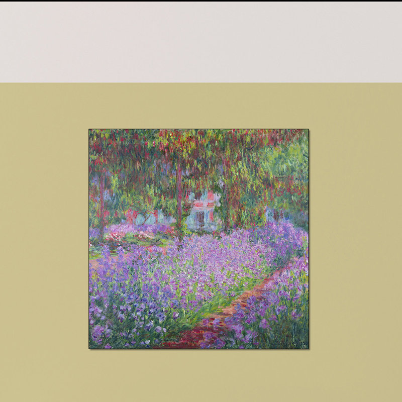 Claude Monet - Wrapped Canvas Painting, 100cm H x 100cm W x 1.8cm D