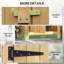 3 ft. W x 2 ft. D Solid Wood Sloped Tool Shed