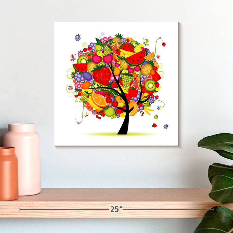 Harnek arbre de fruits abondants, H 16 po x l 16 po
