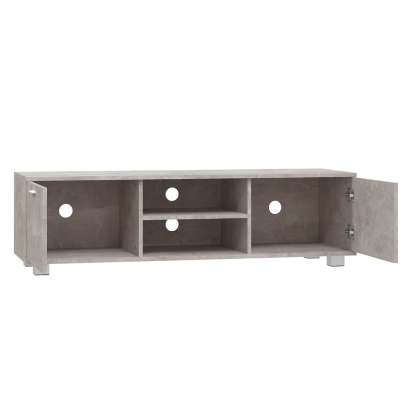 Aspen Hill TV Stand, 140 cm, Concrete Grey
