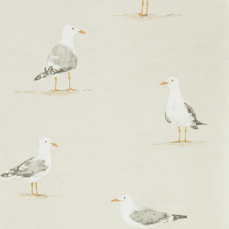 Shore Birds Wallpaper, Driftwood