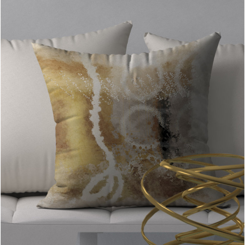 Reversible Throw Pillow, 24" x 24"