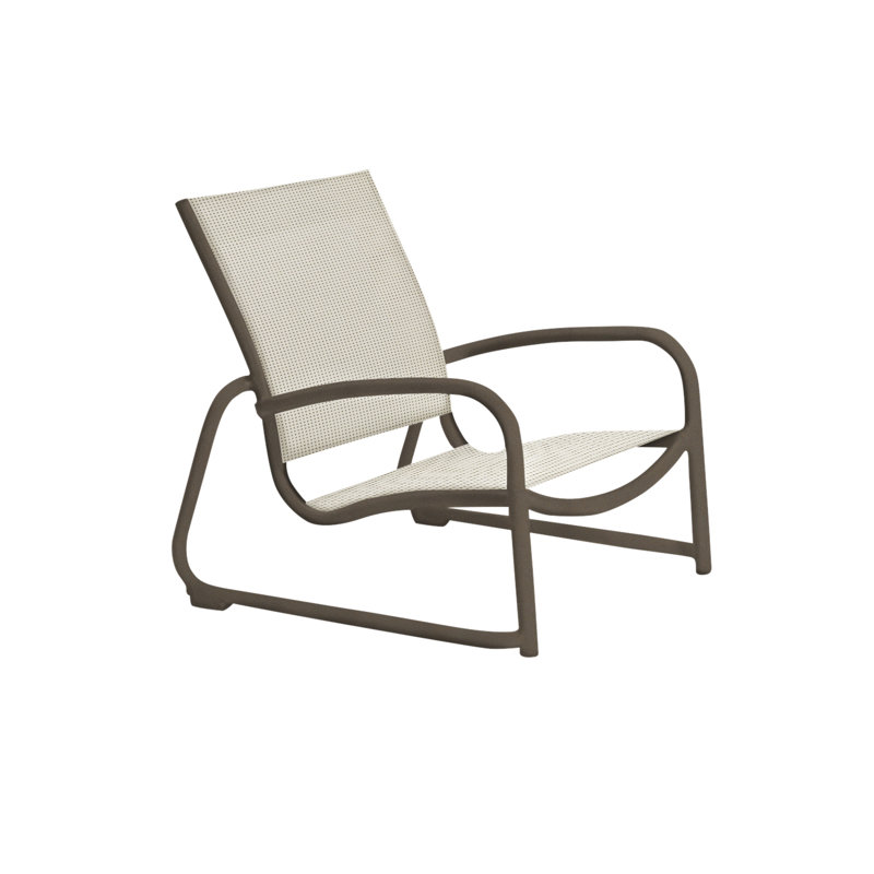Millennia Outdoor Lounge Chair, Mocha, Bogota