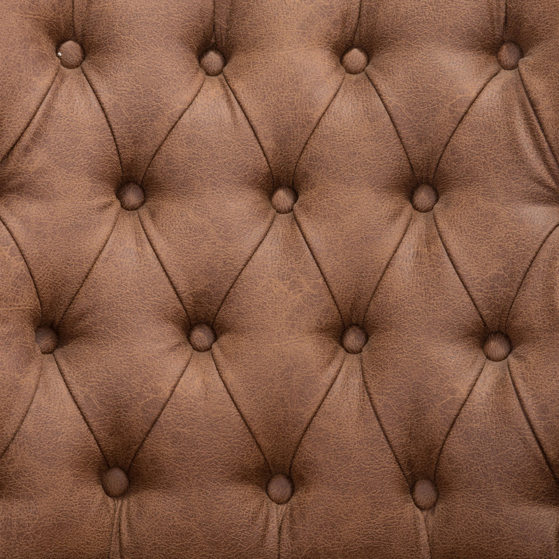 Fauteuil Tasmania, Polyester à 100 % de couleur brune