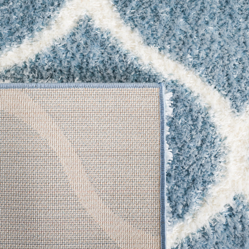 Jailen Tahoe Shag Performance Geometric Rug, Rectangle 6'7" x 8'7"