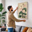 Lotus in Bloom Botanical - Wrapped Canvas-435589509-435589513