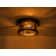 Matte Black 2 - Bulb Outdoor Flush Mount