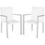 Chaise de patio empilable Rory-281222600