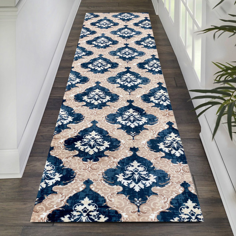 Nevaeh Ikat Area Rug, Runner 80 x 700cm