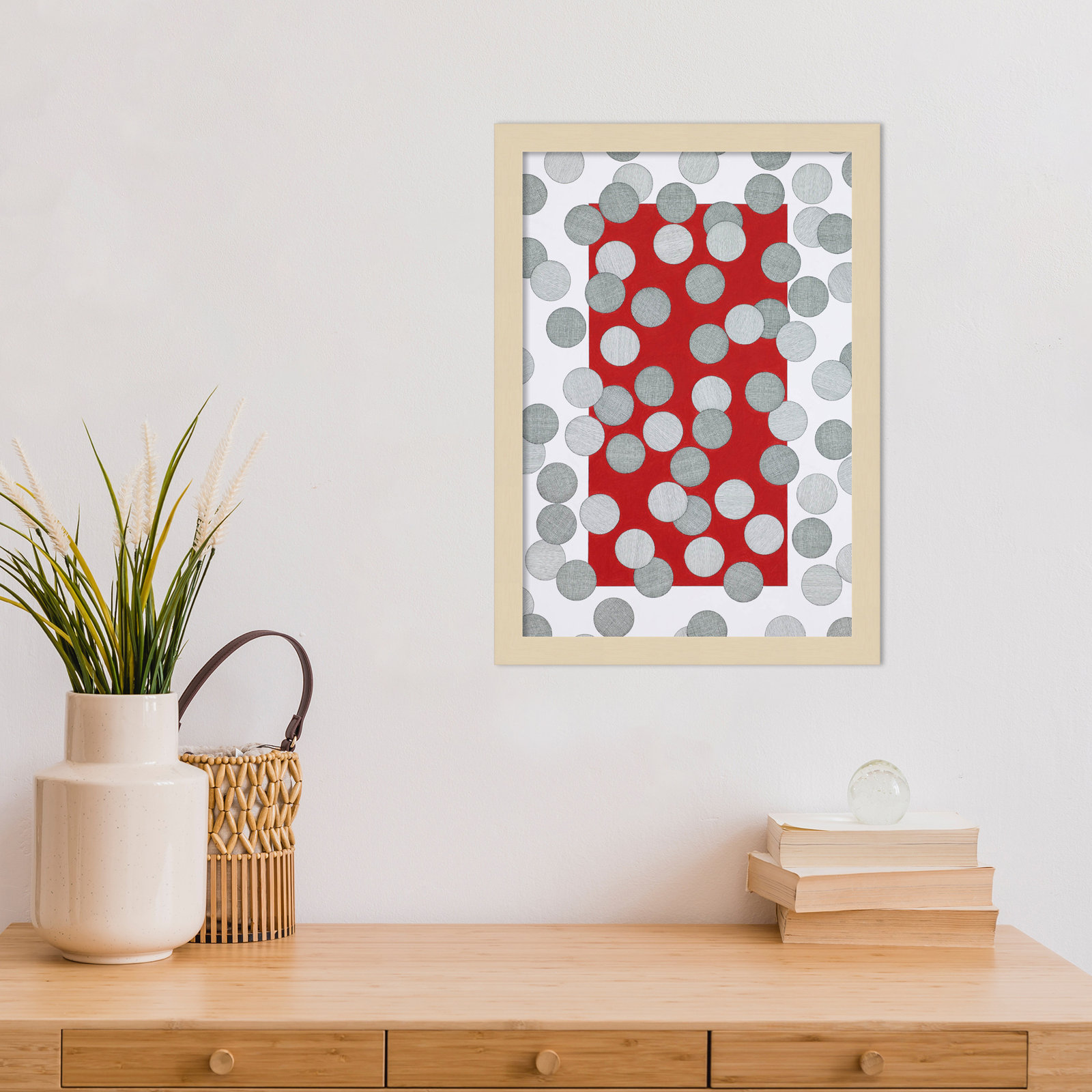 Over the Hills and Far Away Print, Brown, 17" H x 12" W x 1" D