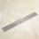 Linear Grid Shower Drain With Leveling Feet In Brushed Nickel