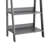 Modern 5-Tier Ladder Shelf Pantry Storage Space 24 Inch Wooden Free Standing Bookshelf Utility Shelves for Home Office Study Room and Kitchen-147485346