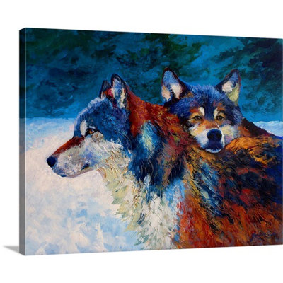 Siya Siya Buds by Marion Rose - Wrapped Canvas Print