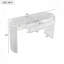 Console à cannelures avec 2 tiroirs -710182403