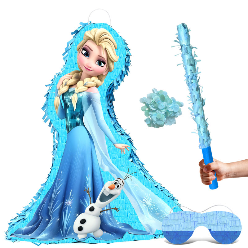 Ensemble de 4 pièces Elsa Princess Pinata, Elsa Princess Pinatas