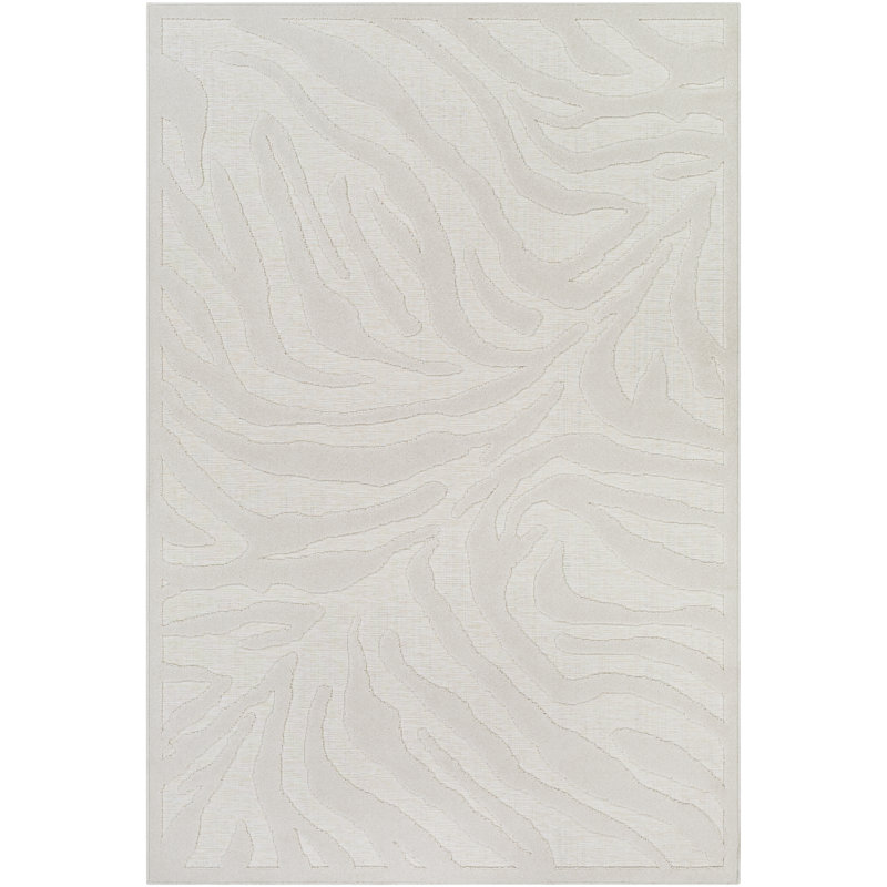 Youngtown Abstract Indoor / Outdoor Rug, Rectangle 5'3" x 7'3"