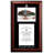 Brown Wood Embossed Picture Frame