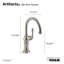 Artifacts® Single-Hole Bar Faucet with Supply Lines-14672864