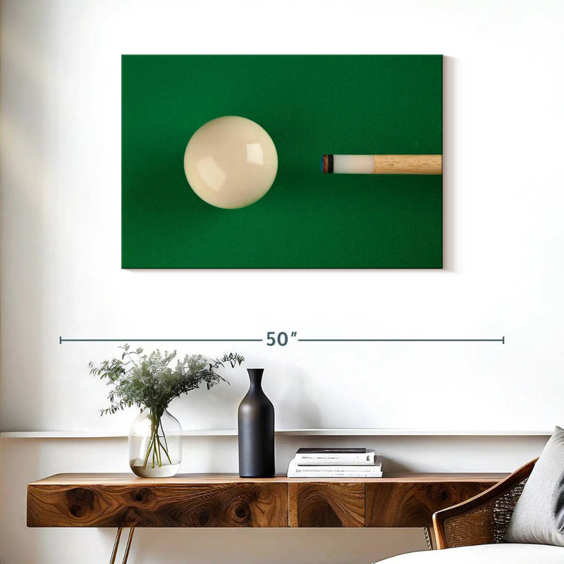 Billard américain, H 24 po x l 36 po