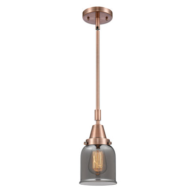 Luminaire suspendu 1 lumière à une cloche