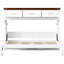 Lit simple de couleur blanche, 3 tiroirs pour garder les choses en ordre et peu encombrant, sans sommier à ressorts