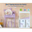 Ensemble de coiffeuse pour enfants avec lumières, table de maquillage en forme d'ours avec miroir et tabouret pour les filles-661865477