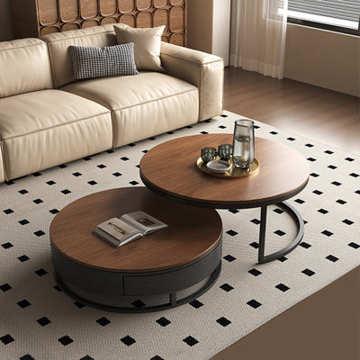 Table basse rétro de style italien
