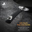 Tower Precision 30 - 32cm Stone Coated Frying Pan with Black Diamond PTFE Non-Stick Coating, Soft Grip Handle, Black-92456079