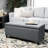 Storage With Charcoal Fabric Pattern - 18.68 In. W X H 41.44 D 27.12 Lb Charcoal For Bedroom Depth Width Height-1072961361