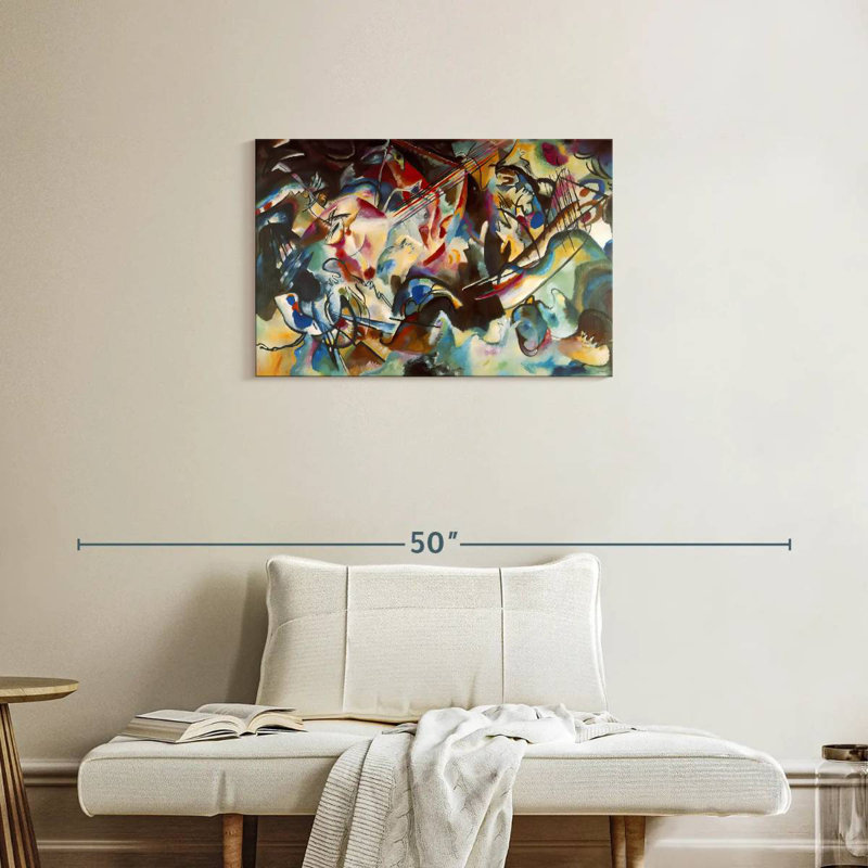 Composition VI, 20" H x 30" W