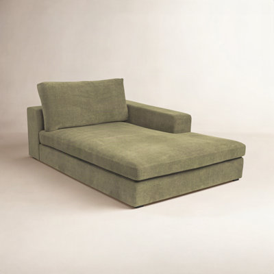Chaise longue rembourrée Ojai