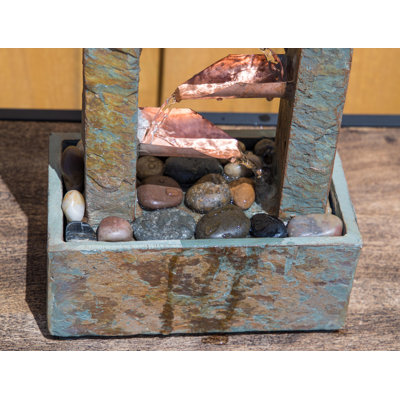 Spillway Table Fountain - Copper