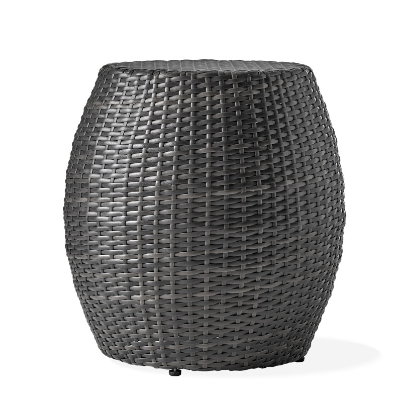 14.00" Wicker Outdoor Patio Side Table | Gift Idea