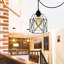 Luminaire suspendu pour îlot de cuisine à 1 lumière DEL noir mat Yureli