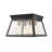 Lucian Glass Flush Mount-121660636