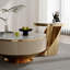 Solid Coffee Table with Storage-1617604434