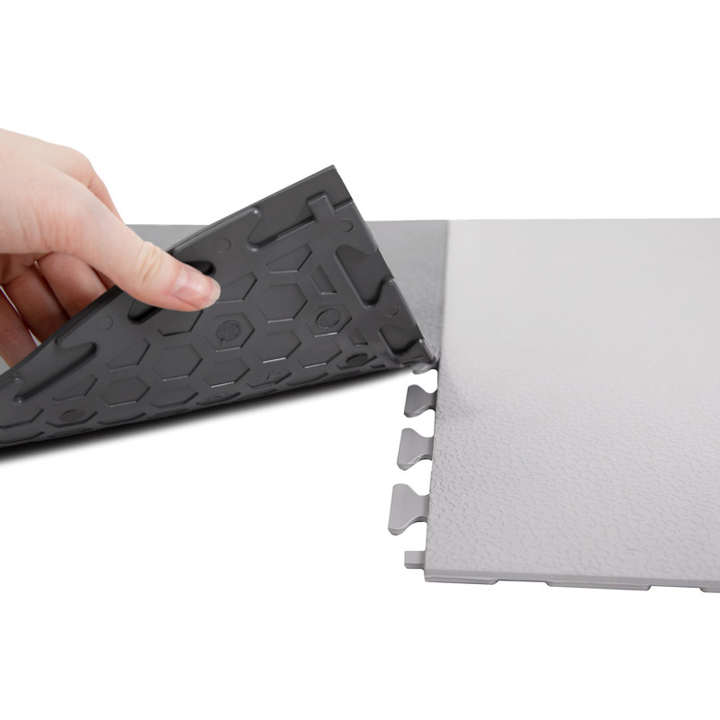 Carreaux de plancher de garage Flex Nitro 20,5 po x 20,5 po, Gris foncé