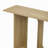 Modern And Curved Design Ash Veneer Console Table With Shelf,Suitable For Entryway,Hallway Living Room,Foyer,Corridor-267367981