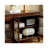Solid wood style TV stand and coffee table set